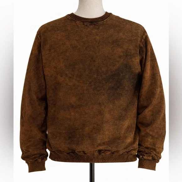 Vintage Sweatshirt Coldwater Creek Size 2X Black Orange Aztec Print Womens Top - Picture 2 of 4